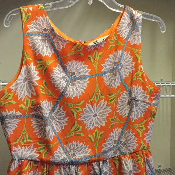 francesca's Printed Spring Dress Size medium - Picture 2 of 8